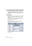 Page 30CUBASE SX/SL
1 – 30 Périphériques MIDI
Les principales fenêtres d’édition (Cubase SX)
Pour éditer les panneaux d’appareils, il faut passer par deux fenêtres : 
Appareil et Edition de Panneau. Dans cette section, nous allons décrire 
les principales régions de travail de ces fenêtres d’édition, et à quoi 
elles servent.
La fenêtre Appareil
1.Sélectionnez un appareil dans la liste des Appareils Installés, dans le 
dialogue du Manageur des Appareils MIDI, puis cliquez sur Ouvrir 
Périphérique.
La fenêtre...