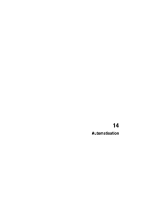 Page 33714
Automatisation 