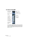 Page 228CUBASE SX/SL
10 – 228 La console
Les voies de console MIDI
Les voies MIDI permettent de contrôler le volume et le panoramique 
de votre instrument MIDI (à condition qu’il soit configuré de façon à 
recevoir les messages MIDI correspondants). Les paramètres dispo-
nibles ici se retrouvent également dans l’Inspecteur pour les pistes 
MIDI (voir page 525).
Fader de niveau 
(volume MIDI) Mètre (vélocité)
Commandes 
d’automatisation 
de la voiePanoramique
Boutons Activer 
l’enregistrement et 
MonitorMenu...