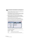 Page 362CUBASE SX/SL
14 – 362 Automatisation
Éditer les événements d’automatisation dans l’Explorateur de 
Projet
Vous pouvez également éditer les événements d’automatisation dans 
l’Explorateur de Projet. Procédez comme ceci :
1.Ouvrez l’Explorateur de Projet en le sélectionnant dans le menu Projet.
La fenêtre de l’Explorateur s’ouvre alors. Elle est divisée en deux parties, la liste Struc-
ture du Projet à gauche et l’affichage des événements à droite.
2.Cliquez sur le signe “plus” d’une piste dans la liste de...