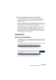 Page 547CUBASE SX/SL
Traitement et quantification MIDI 23 – 547
Quels sont les événements affectés par les fonctions MIDI ?
Les événements affectés lors de l’utilisation d’une fonction MIDI 
dépendent de la fonction elle-même, de la fenêtre active et de la 
sélection en cours :
• Une fonction MIDI va affecter des événements MIDI précis et seulement ceux-ci.
Par exemple, la quantification n’affecte que les notes, tandis que la fonction Effacer les 
Contrôleurs s’applique aux divers événements de contrôleurs...