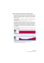 Page 601CUBASE SX/SL
Les éditeurs MIDI 24 – 601
Ajouter et modifier des événements dans la piste de contrôleur
Lorsqu’une option autre que “Vélocité” est sélectionnée pour la visua-
lisation dans la piste de contrôleur, vous pouvez créer de nouveaux 
événements ou modifier les valeurs de ceux existant à l’aide des outils 
Crayon ou Ligne :
• Le fait de cliquer avec l’outil Crayon ou l’outil Ligne en mode Pinceau crée un 
nouvel événement.
Notez l’option “Outil Sélectionner devient Outil Crayon” - voir page 598....