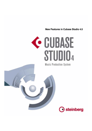 Page 1New Features in Cubase Studio 4.5 