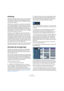 Page 103103
Die Arranger-Spur
Einleitung
Auf der Arranger-Spur können Sie ein von der zeitlinearen 
Darstellung im Projekt-Fenster unabhängiges Arrange-
ment erstellen. So können Sie Ihre Projekte ganz einfach 
und schnell arrangieren.
Statt Events zu verschieben, zu kopieren und einzufügen, 
um ein lineares Projekt zu erzeugen, können Sie hier wie 
bei einer Playlist festlegen, in welcher Abfolge die einzelnen 
Abschnitte des Projekts wiedergegeben werden sollen. 
Dazu definieren Sie bestimmte Abschnitte des...