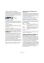 Page 118118
Verwenden von Markern
Verändern der Länge von Cycle-Markern
Wählen Sie einen Cycle-Marker aus, indem Sie darauf klicken. Unten am 
Anfang und Ende des Events werden zwei Griffe angezeigt. Wenn Sie auf 
einen der Griffe klicken und ihn mit gedrückter Maustaste an eine neue 
Position ziehen, können Sie das Event nach links bzw. rechts vergrößern 
und so die Länge des Cycle-Markers verändern. Sie können die Länge 
auch numerisch in der Infozeile ändern.
Verschieben von Markern
Wählen Sie einen oder...