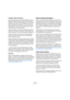 Page 179179
Audioeffekte
Intelligente PlugIn-Verarbeitung
Eine weitere Eigenschaft des VST3-Standards ist die »in-
telligente« PlugIn-Verarbeitung. Bisher haben geladene 
PlugIns immer Prozessorzeit beansprucht, auch wenn gar 
kein Signal vorhanden war. Unter VST3 können Sie die 
PlugIn-Verarbeitung unterbrechen, wenn kein Signal an-
liegt. Dies führt zu einer reduzierten CPU-Last, so dass 
mehr Effekte genutzt werden können.
Schalten Sie dazu im Programmeinstellungen-Dialog auf 
der Seite »VST-PlugIns« die...