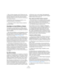 Page 183183
Audioeffekte
Wenn ein Kanal umgangen wird (im PlugIn durch eine 
durchgehende Linie gekennzeichnet), können Sie die Ver-
bindung unterbrechen, indem Sie auf die Linie klicken.
Wenn Sie erneut klicken, wird aus der unterbrochenen Verbindung wie-
der eine Bypass-Verbindung.
Klicken Sie auf den Zurücksetzen-Schalter, um zur 
Standardkonfiguration zurückzukehren.
ÖÄnderungen, die Sie in diesem Fenster vornehmen, 
sind sofort hörbar.
Hinzufügen von Insert-Effekten zu Bussen
Alle Eingangs- und...