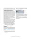 Page 2525
VST-Verbindungen: Einrichten von Ein- und Ausgangsbussen
Sie können die gespeicherte Konfiguration jederzeit la-
den, indem Sie auf den Favoriten-Schalter klicken und den 
Namen der Konfiguration aus dem Kontextmenü auswählen.
Die Meldung »PlugIn nicht gefunden«
Wenn Sie ein Projekt öffnen, in dem ein externer Effekt 
bzw. ein externes Instrument verwendet wird, wird u. U. die 
Meldung »PlugIn konnte nicht gefunden werden« ange-
zeigt. Dieser Fall tritt immer dann ein, wenn Sie ein externes 
Gerät,...