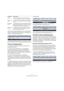 Page 418418
Der projektbezogene Logical-Editor
Wenn Sie eine andere Bedingung als eine der Bereichs-
optionen ausgewählt haben, geben Sie in der Spalte »Pa-
rameter
 1« eine genaue Position ein.
In diesem Beispiel findet der projektbezogene Logical-Editor alle Audio-
Parts und -Events des Projekts, die weniger als 200 Samples lang sind.
Suchen nach Eigenschaften
1.Wählen Sie im Einblendmenü »Ziel der Aktion« die 
Eigenschaften-Option.
2.Öffnen Sie das Einblendmenü in der Bedingung-
Spalte und wählen Sie die...