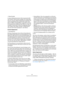 Page 455455
Exportieren eines Audio-Mixdowns
Bitrate/Qualität
In diesem Einblendmenü können Sie die gewünschte Bit-
rate einstellen. Welche Werte verfügbar sind, hängt dabei 
davon ab, was Sie im Modus-Einblendmenü eingestellt und 
welche Ausgabekanäle Sie gewählt haben (siehe oben). 
Wenn der Modus »Variable Bitrate« ausgewählt ist, können 
Sie die gewünschte Qualität auf einer Skala von 10 bis 100 
auswählen. Generell gilt: je höher die ausgewählte Bitrate 
oder Qualität, desto größer die Datei. Im...