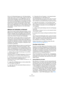 Page 473473
Synchronisation
Ports nur für Datenübertragung« ein. Die Netzwerkdaten 
werden dann nicht nur durch ein Bit, sondern auf dem ge-
samten Kanal übertragen, was für MIDI-Daten mehr als 
ausreichend ist. Allerdings steht Ihnen dieser Kanal jetzt 
nicht mehr für die Übertragung von Audiodaten zur Verfü-
gung (achten Sie darauf, dass die Daten dieses Kanals 
nicht an einen Lautsprecher übertragen werden). Wenn 
Sie mit einem ADAT-Kabel wie in unserem Beispiel weiter 
oben arbeiten, verfügen Sie jetzt nur...