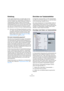 Page 516516
Tastaturbefehle
Einleitung
In den meisten Hauptmenüs von Cubase gibt es für be-
stimmte Menüoptionen Tastaturbefehle. Außerdem kön-
nen Sie in Cubase viele weitere Funktionen mit Hilfe von 
Tastaturbefehlen ausführen. Hierfür sind bereits Stan-
dardtastaturbefehle definiert. Sie können die vorhandenen 
Tastaturbefehle jedoch auch nach Ihren Wünschen verän-
dern oder neue Tastaturbefehle für Funktionen und Be-
fehle definieren, für die es noch keine Tastaturbefehle gibt.
Wie werden Tastaturbefehle...