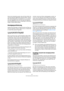 Page 527527
Die Funktionsweise des Noten-Editors
Hiermit soll verdeutlicht werden, dass der Noten-Editor die 
zugrunde liegenden MIDI-Daten gewissermaßen »interpre-
tiert«. Diese Interpretation ist dynamisch, d. h., sie wird im-
mer dann aktualisiert, wenn sich die zugrunde liegenden 
Daten (die MIDI-Noten) oder die »Spielregeln« (die Einstel-
lungen im Noten-Editor) ändern.
Anzeigequantisierung
Angenommen Sie haben im Projekt-Fenster eine Figur aus 
staccato gespielten Achteln aufgenommen. Im Noten-Edi-
tor...