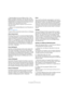 Page 7171
Die mitgelieferten VST-Instrumente
Standardmäßig ist die erste Hüllkurve (»Env 1«) der 
Master-Lautstärke zugewiesen. Sie wirkt daher wie eine 
Amplitudenhüllkurve, mit der Sie den zeitlichen Verlauf der 
Klanglautstärke vom Zeitpunkt des Anschlagens bis zum 
Loslassen einer Taste bestimmen können.
Wenn keine Amplitudenhüllkurve zugewiesen wurde, wird kein Aus-
gangssignal erzeugt.
Hüllkurve 2 ist standardmäßig dem Level-Parameter zu-
gewiesen.
Siehe »Level« auf Seite 67.
Folgende Hüllkurvenparameter...