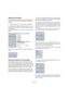 Page 2626
MIDI devices
Aligning control objects
You may find that the knobs aren’t properly aligned, hori-
zontally and/or vertically. The Panel Editor can assist you 
with this. 
1.Press [Shift] and click on both knobs to select them. 
2.Right-click (Win)/[Ctrl]-click (Mac) to open the con-
text menu, and you will see a range of alignment and spac-
ing commands. 
In this case we’re interested in vertical alignment, so we’ll choose Align 
Bottoms.
Now the bottom edges of the two objects are aligned ver-...