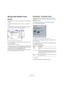 Page 536541
Polyphonic voicing
Moving notes between voices
Manually
To manually move notes to a particular voice, proceed as 
follows:
1.Select the note(s) you want to move to a particular 
voice.
2.Right-click on one of the notes and select “Move to 
Voice” from the context menu that appears.
Move to Voice and the submenu it invokes.
3.On the submenu, select the voice to which you want 
to move the notes.
Voices not activated are not shown.
Alternatively, you can press [Ctrl]/[Command] and click 
a voice Insert...