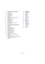 Page 44
Table of Contents
5The included effect plug-ins
6Introduction
6Delay plug-ins
9Distortion plug-ins
10Dynamics plug-ins
19EQ plug-ins
21Filter plug-ins
25Mastering – UV 22 HR (Cubase only)
25Modulation plug-ins
32Other plug-ins
34Restoration plug-ins
34Reverb plug-ins
36Spatial plug-ins
37Surround plug-ins (Cubase only)
37Tools plug-ins
41The included VST Instruments
42Introduction
42Prologue
42Sound parameters
47Modulation and controllers
52Spector (Cubase only)
52Sound parameters
54Modulation and...