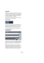 Page 8989
MIDI effects
Track FX
This plug-in is essentially a duplicate of the Track Parame-
ter section. This can be useful if you e.g. need extra Ran-
dom or Range settings, or if you prefer to have your track 
parameters in a separate window (to get this, [Alt]/[Op-
tion]-click the Edit button for the effect).
The Track FX also includes an additional function that isn’t 
available among the track parameters:
Scale Transpose
This allows you to transpose each incoming MIDI note, so 
that it fits within a...