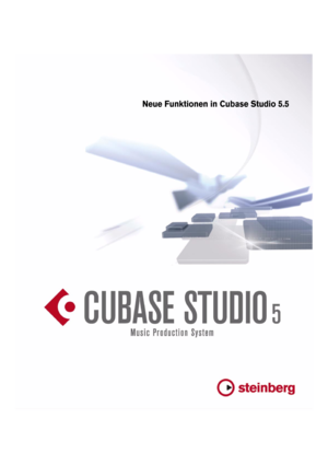 Page 1Neue Funktionen in Cubase Studio 5.5 