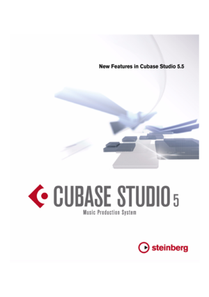 Page 1New Features in Cubase Studio 5.5 