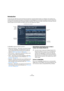 Page 2020
La MediaBay
Introduction
Un des plus gros défis des environnements de production musicale typiques basés sur ordinateur est la gestion d’un 
nombre toujours plus grand de plug-ins, d’instruments, de préréglages, etc. provenant de multiples sources. Cubase Stu
-
dio intègre une importante base de données dédiée à la gestion des fichiers de média. Cette base de données vous per-
mettra de gérer tous les fichiers de média au sein de votre séquenceur logiciel.
La MediaBay regroupe plusieurs sections :
•...