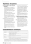 Page 21Dépistage des pannes
22     Fonctions Détaillées
Dépistage des pannes
Il est impossible de mettre le dispositif 
sous tension.
· Assurez-vous que le CC121 est correctement 
connecté à lordinateur via un câble USB. Le bus 
dalimentation USB est requis pour lutilisation du 
CC121. Ladaptateur secteur sert de source de 
courant auxiliaire pour la traction du fader 
motorisé et ne fournit pas sufﬁsamment de courant 
permettant dutiliser le CC121 comme contrôleur 
de Cubase. 
· Vériﬁez que le câble utilisé...