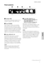Page 11CI1 Manual de Operaciones11
Controles y conectores
Español
Panel posterior 
Terminal USB
Este terminal se utiliza para conectar el CI1 al 
ordenador mediante el cable USB incluido.
Toma PHONES
Aquí se pueden conectar unos auriculares. 
Desde esta toma sale la mezcla de la señal 
procedente de las tomas de entrada analógica y 
la señal procedente de un DAW u otro software 
de audio. El volumen de salida puede ajustarse 
utilizando el control PHONES. Esta señal de 
salida no se ve afectada por el control...