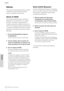 Page 2222CI2 Manual de funcionamiento
Pruébelo
Español
Edición
Para controlar Cubase puede utilizar el mando 
AI KNOB y el botón [LOCK]. Para editar, 
efectúe el siguiente procedimiento.
Mando AI KNOB
Este mando polivalente puede controlar los 
parámetros de su preferencia en la ventana 
principal y el software complementario en 
Cubase, especificado mediante el puntero del 
ratón. En los siguientes ejemplos procederemos 
a controlar los parámetros de volumen y efecto 
panorámico de la pista de audio de la...