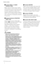 Page 1414
CI2 Manuale operativo
Controlli e connettori
Controlli INPUT 1/2 GAIN/
indicatore PEAKRegola il livello del segnale di input. Il segnale 
passato attraverso il controllo GAIN verrà inviato 
al computer. Per ottenere il miglior bilanciamento 
del livello di registrazione tra rapporto S/N 
(segnale/rumore) e gamma dinamica, regolare il 
livello in modo che l'indicatore PEAK si accenda 
solo in modo breve e e occasionale sui transienti 
di input più alti.Pulsante/indicatore [PHANTOM 
INPUT...