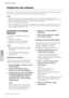 Page 1414CI2+ Manual de Operaciones
Instalación del software
Español
Instalación del software
Para utilizar el CI2+, primero debe instalar el software en el ordenador. En esta sección se explica 
cómo hacerlo. Instale Cubase Essential antes de instalar TOOLS for CI2.
NOTA
• Antes de instalar el software, confirme que el equipo cumple los “Requisitos del sistema para software” 
indicados en la página 8. Se dispone de la informaci ón más reciente (por ejemplo, compatibilidad con sistemas 
operativos,...