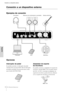 Page 1818CI2+ Manual de Operaciones
Conexión a un dispositivo externo
Español
Conexión a un dispositivo externo
Ejemplos de conexión
Opciones 
Interruptor de pedal
Es posible conectar un interruptor de pedal 
Yamaha FC5 a la toma FOOT SW. El interruptor 
de pedal conectado funciona del mismo modo 
que el botón [ACTION PAD]. 
Adaptador de soporte 
de micrófono
Es posible conectar un adaptador de soporte de 
micrófono Yamaha BMS-10A a la parte inferior 
del CI2+. El CI2+ conectado al adaptador de 
soporte de...