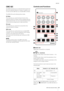 Page 26CMC-QC
CMC Series Operation Manual
26
CMC-QC
The CMC-QC allows you to control the Quick Control and 
EQ of the selected channel on Cubase. In addition, you 
can also use the CMC-QC as a versatile MIDI controller.
The CMC-QC has the following three modes.
QC Mode
This mode lets you control the Quick Control of the 
selected channel on Cubase versions equipped with the 
Quick Control function. You can control the Quick Control 
via the knobs by assigning up to eight parameters.
EQ mode
This mode lets you...