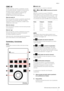 Page 32CMC-AI
CMC Series Manual de Operaciones
32
CMC-AI
El CMC-AI permite controlar un parámetro concreto 
con el puntero del ratón, controlar el nivel de mezcla 
principal y la función “jog wheel” con un mando, 
y controlar Cubase mediante la asignación de 
parámetros a los botones de función.
El CMC-AI tiene los tres modos siguientes.
Modo de mando AI
Este modo permite controlar un parámetro especificado 
por el usuario con el puntero del ratón en Cubase 
utilizando el mando AI. Inicialmente, el CMC-AI está...