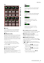 Page 31CMC-QC Editor
CMC Series Manuale Operativo
31
Fig. 8
 Manopola
Questo indicatore serve solo come visualizzazione. 
La luminosità del LED varia a seconda del valore 
dell'impostazione corrente del numero di control 
change.
 –  Casella di modifica
Consente di verificare e modificare le impostazioni del 
parametro di control change assegnato alla manopola.
Un parametro viene sempre assegnato a tutte le 
manopole. Utilizzare quanto segue per modificare ogni 
parametro dopo aver fatto clic sulla...