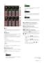 Page 3CMC-QC Editor3
Fig. 8
 Knob
This is for display purposes only. LED brightness varies 
according to the current setting value of the control 
change.
 –  Edit Box
This allows you to confirm/edit the settings of the control 
change parameter assigned to the knob.
A parameter is always assigned to all knobs. Use any of 
the following to edit each parameter after clicking the 
edit box.
•Mouse wheel
•Computer keyboard cursor key
•Direct Input (except the editing of “Knob LED lighting 
type”)
•6/% click...