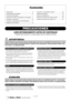 Page 44    Conceptos básicos
PRECAUCIONES
LEER DETENIDAMENTE ANTES DE CONTINUAR
* Guarde este manual en un lugar seguro para su referencia futura.
 ADVERTENCIA
Siempre obedezca las precauciones básicas indicadas abajo para evitar\
 así la posibilidad de lesiones graves o incluso 
peligro de muerte debido a descargas eléctricas, incendios u otras co\
ntingencias. Estas precauciones incluyen, pero 
no se limitan, a los siguientes puntos:
• Utilice la tensión correcta para su instrumento. La tensión requer\
ida...