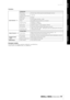 Page 31Appendix
 Getting Started   
31
ENGLISH
DEUTSCH
FRANÇAIS
ESPAÑOL
Functions
European models
Purchaser/user Information speciﬁed in EN55103-1 and EN55103-2.
Inrush current: 2.0 A (MR816 CSX), 2.0 A (MR816 X)
Input Channels 1 – 8 
Analog Input
MIC Preamp Discrete Class-A MIC preamp (Inverted Darlington Circuitry)
[+48V] button
(Phantom Power switch)+48 V DC
[PAD] button 0/26 dB
Gain knob 44 dB variable (-60 dB to -16 dB)
Phase Normal/Reversed (controlled via a computer)
High Pass FilterOFF/80 Hz (-12...