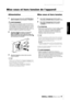 Page 11Mise sous et hors tension de lappareil Mise en route   
11
FRANÇAIS
Mise sous et hors tension de lappareil
Alimentation
1
Assurezvous que linterrupteur [STANDBY/ON] du 
MR816 CSX/MR816 X est en position « STANDBY ».
AVERTISSEMENT
• Utilisez uniquement ladaptateur secteur fourni (PA30) ou un équivalent recommandé par Yamaha. Le recours à tout 
autre adaptateur peut endommager léquipement, entraîner 
une surchauffe ou provoquer un incendie. Dans ce cas, la 
garantie du produit est immédiatement annulée,...