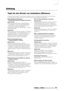 Page 45Anhang
 Bedienungshandbuch   
45
Anhang
Tipps für den Einsatz von Audiodaten (Windows)
Für den optimalen Einsatz der Audiofunktionen empfehlen wir Ihnen die folgenden Einstellungen. Diese Einstellungen 
minimieren mögliche Probleme mit Audio wie Aussetzer, Tonhöhenschwankungen und Rauschen.
●Den DMA-Modus (High-Speed-
Übertragungsmodus) der Festplatte einschalten
Windows Vista
Wählen Sie [Systemsteuerung] ➝ [Geräte-Manager] 
(➝ [Fortfahren] im Fenster „Benutzerkontosteuerung“) 
➝ „IDE...