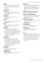 Page 23Bedienelemente für die Softwareprogramme
UR28M – Benutzerhandbuch23
Decay
Stellt die Eigenschaft  der Hüllkurve ab dem 
Moment, an dem der Hall einsetzt, bis zu dem 
Moment ein, an dem er schwächer wird und 
ausklingt.
Wertebereich: 0 – 63
 Room Size
Stellt die Größe des simulierten Raums ein. 
Dieser Parameter ist mit Reverb Time verknüpft.
Wertebereich: 0 – 31
 Diffusion
Stellt die Breite (Verteilung) des Halls ein.
Wertebereich: 0 – 10
 HPF
Stellt die Grenzfrequenz des Hochpassfilters ein....