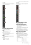 Page 11Tableaux de bord des programmes logiciels
UR824  Fonctions Détaillées11
Zone DAW
Cette zone permet de configurer les réglages des 
canaux de l'application DAW.
Level Meter (Indicateur de niveau)
Indique le niveau du signal.
 Pan
Règle le balayage panoramique.
Plage :  L16 – C – R16
 Mute (Assourdissement)
Active (touche allumée) et désactive (touche 
éteinte) l'assourdissement.
 Solo
Active (touche allumée) et désactive (touche 
éteinte) l'isolement.
 Fader
Règle le niveau du signal....