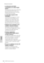 Page 20Risoluzione dei problemi
20UR824 Guida Introduttiva
Italiano
•La dimensione del buffer 
è impostata su un valore troppo 
basso?
Fare riferimento alla sezione "Pannello 
di controllo del driver audio" nel 
Manuale Operativo per controllare 
la dimensione del buffer.
•La spia della sorgente clock 
lampeggia?
Questa spia lampeggia se il word 
clock non è sincronizzato con la 
sorgente clock selezionata. Fare 
riferimento alla sezione "Pannello 
di controllo del driver audio" nel 
Manuale...