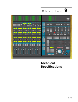 Page 499 – 49
Chapter9
Technical 
Specifications  