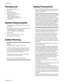 Page 4 
 : Safety First!
Safety First! – 4 
Packing List 
❊  
WK-Audio ID – Basic unit  
❊ 
Mains cable  
❊ 
USB standard cable  
❊ 
Installer-CD-ROM, contents:
• Nuendo version 2.1
• Driver installation software
• WK-Audio ID Operation manual
• ReadMe file 
System Requirements 
To be able to use your WK-Audio ID, you will need 
the following: 
❊ 
PC with a processor that runs at 1.5 GHz or faster, 
a free USB port (type 1 or better) and 
at least 1 Gigabyte of free RAM space. 
❊ 
Windows XP. 
❊ 
Nuendo...