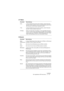 Page 141NUENDO
Die mitgelieferten VST-Instrumente 2 – 141
X/Y-Matrix
FX-Bereich
Parameter Beschreibung
X Par In diesem Einblendmenü können Sie einstellen, welcher Parameter 
über die X-Achse moduliert werden soll. Als Modulationsziele können 
alle Parameter des Monologue ausgewählt werden.
Y Par In diesem Einblendmenü können Sie einstellen, welcher Parameter 
über die Y-Achse moduliert werden soll.
XY-MatrixKlicken und ziehen Sie mit der Maus, um die eingestellten Parameter 
für die X- und die Y-Achse...