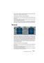 Page 93NUENDO
Die mitgelieferten Effekt-PlugIns 1 – 93
•Zwei Invertieren-Schalter, mit denen Sie die Phase der linken und der rechten 
Seite des Surround-Busses invertieren können.
Der Masterbus verfügt über folgende Parameter:
•Einen Link-Schalter, mit dem Sie die beiden Masterregler miteinander verbin-
den können.
•Einen Normalize-Schalter, der im eingeschalteten Zustand das zusammenge-
mischte Ausgangssignal normalisiert.
Mit einer so genannten Normalisieren-Funktion wird der gesamte Ausgangspegel ge-...