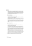 Page 12 
NUENDO
1 – 12 Einleitung 
Die Hilfe
 
Nuendo enthält ein umfassendes Hilfesystem, mit dem Sie innerhalb 
des Programms bestimmte Beschreibungen und Vorgehensweisen 
sehr leicht finden können. Der Inhalt der Hilfe basiert im Wesentlichen 
auf dem Benutzerhandbuch. Die Hilfesysteme unter Windows und 
Mac OS X sind etwas unterschiedlich: 
HTML-Hilfe (Windows)
 
Verwenden Sie die HTML-Hilfe wie folgt: 
•Wenn Sie die HTML-Hilfe durchsuchen möchten, wählen Sie im Hilfe-Menü 
des Programms den Eintrag...