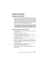 Page 23NUENDO
Systemanforderungen und Installation für Windows 2 – 23
Installieren von Nuendo
Defragmentieren der Festplatte
Wenn Sie Audiomaterial auf eine Festplatte aufnehmen möchten, auf 
der sich bereits andere Dateien befinden, sollten Sie sie erst defrag-
mentieren. Beim Defragmentieren wird den auf der Festplatte gespei-
cherten Daten neuer Speicherplatz zugewiesen, um so eine effizientere 
Ausnutzung des vorhandenen Speicherplatzes zu erreichen. Dies wird 
mit einem Defragmentierungsprogramm erreicht....