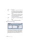 Page 46NUENDO
46 Netzwerkfunktionen
Der Benutzerverwaltung-Dialog
In diesem Dialog können Sie Benutzerlisten einrichten, ihre Lese- bzw. 
Schreibrechte festlegen und die Einstellungen als Rechte-Presets 
speichern.
 Rechte-Presets können im Dialog »Projektfreigaben und 
Rechte«
 geladen werden, so dass bei der Freigabe eines Projekts die 
Rechteeinstellungen aus dem Preset verwendet werden.
Status Hier wird angezeigt, wie viele Benutzer im Netzwerk aktiv und ob 
sie on- oder offline sind. Ob Sie sich an einem...