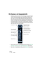 Page 252NUENDO
10 – 252 Der Mixer
Die Eingangs- und Ausgangskanäle
Die Busse, die Sie im Fenster »VST-Verbindungen« eingerichtet haben, 
werden im Mixer als Eingangs- bzw. Ausgangskanäle angezeigt. Sie 
sind in unterschiedlichen Mixer-Bereichen angeordnet (rechts bzw. 
links neben den normalen Mixer-Kanalzügen). Diese Mixer-Bereiche 
können mit Hilfe der Fensterteiler auf die gewünschte Größe gezogen 
werden und verfügen über separate Bildlaufleisten. Die Eingangs- bzw. 
Ausgangskanalzüge sind den anderen...